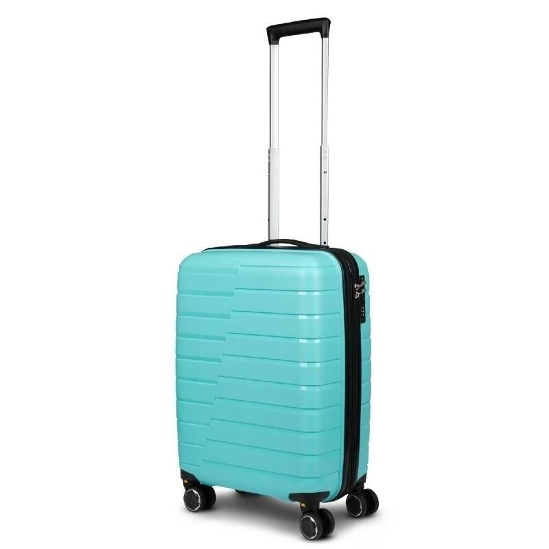 Mint Hand Luggage Suitcase for Stylish Travelers